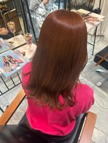 メルティーカラーフェミニンロング似合わせカット[原宿/表参道]