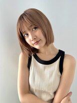 ミィ 表参道(mee.)&nbsp;前髪/アンブレラカラー/こなれミディ/イメチェン/ウェーブパーマ