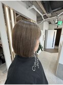 白髪ぼかしベージュ