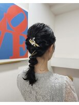 エムタニグチギンザ(M.TANIGUCHI GINZA)&nbsp;編み下ろしスタイル