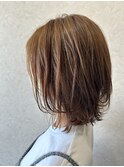 切りっぱなしボブ