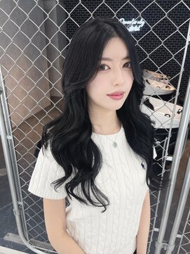 アイリス(AIRIS) ロングレイヤー×ブルーブラック