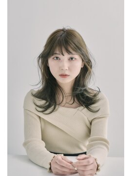 フェイバリットガーデン(favorite garden) 20代30代大人可愛いオリーブグレージュイメチェンレイヤーカット