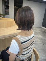 リファインド(REFINED)&nbsp;パーマで作る外ハネくびれボブ　村田