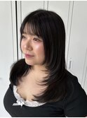 流行りのレイヤーカット