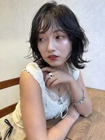 ルル(LuLu by KENJE)&nbsp;レイヤーボブ×ブルーブラック