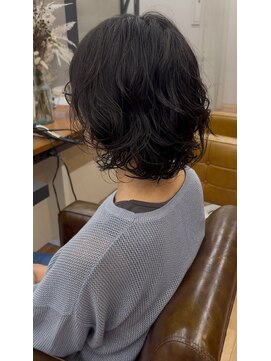 ラミール クオリティオブライフ(lamiell Quality of life) レイヤーボブ　パーマ