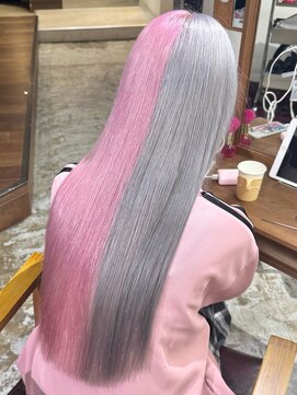 メゾン 心斎橋店(Maison) ピンク×シルバーのツートンカラー！