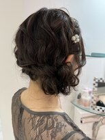 モナバイルーブル(MONA by Louvre)&nbsp;【MONA名古屋駅/名駅】サイドシニヨン/ヘアセット/ヘアアレンジ