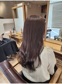 ピンクグレージュ　10代20代30代大人キレイ大人可愛い髪質改善