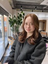 アドア 横浜(ADORE)&nbsp;【ADORE横浜】ワンブリーチでつくるベージュカラー