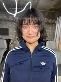 【ステップボーンカット】ボブドライパーマ