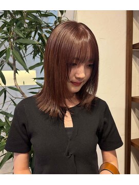 クラフト ヘア デザイン(CRAFT HAIR DESIGN) brown × medium layer