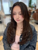 リアン 本厚木(LIAN)&nbsp;レイヤーカットハッシュカットミディアムレイヤー顔周りカット