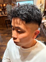ディ グラント(D GRANT)&nbsp;【大人気】スキンフェードアップバングスタイル