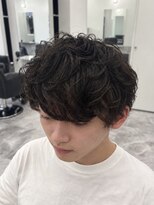 ノイセルヘアー(Noisyle Men's hair)&nbsp;ニュアンスパーマ/ニュアンスウルフ/ダウンバング/梅田/メンズ