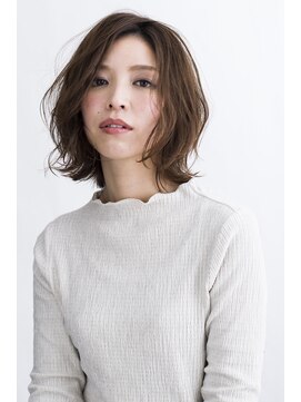 ハナブサ 藤江店(HANABUSA) カジュアルボブ×ぬけ感無造作ウェーブ