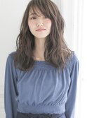 カジュアル色っぽロング
