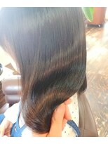 ヘアメイクアンドスパ エステ カエル(Hair make&SPA Kaeru)&nbsp;☆天使の輪キューティクル補修♪縮毛矯正( *´艸｀)