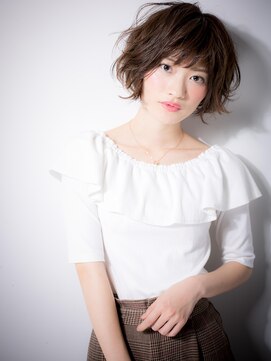 カバーヘア ブリス 川口(COVER HAIR bliss) *bliss川口*アシンメトリーな小顔マニッシュショートボブw!