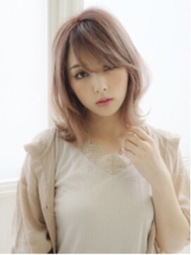 アグ ヘアー キャロル 北越谷店(Agu hair carol) 《Agu hair》小顔可愛いひし形ウルフミディ♪