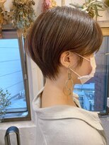 シー バイ ロンド 新宿(Sea by Lond)&nbsp;【佐藤健太郎】大人可愛いフォギーベージュ小顔マッシュショート