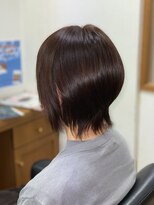 ヘアーメイクエアーセントラーレ(HAIR MAKE air Zentrale)&nbsp;CTFカラーでピンクブラウン