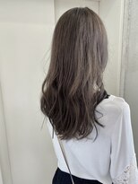 ヘアーデザイン シュシュ(hair design Chou Chou by Yone)&nbsp;ミルクティーベージュ×ロングスタイル♪