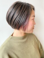 モリオフロムロンドン 原宿本店(morio from London) 【morio原宿】ショート×インナーカラー