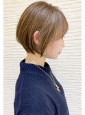 【morio札幌】2021人気大人かわいい丸みショートボブ