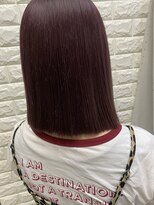 ルノン(LUNON) 【LUNON】髪質改善カラー×ボルドー