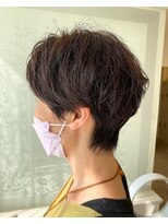 ラシェンテ リセ 西宮北口(La Sente Lycee) 10代20代30代40代オススメスタイル小顔マニッシュショートボブ