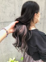 ピープスアンドスー 表参道 渋谷(Peeps&Suu.)&nbsp;インナーカラー　インナーエクステ　シールエクステ