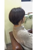 丸みショート/前髪/顔周りカット/透明感/20代30代40代50代