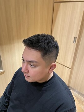 ヘアーモードキクチ 日本橋三越前店 ナチュラルフェード