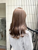 センスヘア(SENSE Hair) ブリーチなし！赤みを抑えたミルクティーベージュ