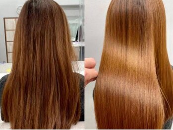 フラミューム 静岡(flammeum)の写真/【HOT PEPPER Beauty AWARD 2025 BEST SALON 注目サロン選出】低ダメージで美しい仕上がりに。