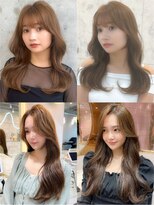 シーシンジュク 新宿南口(Sea shinjuku)&nbsp;韓国風前髪×レイヤーカット【新宿/前髪/レイヤーカット】