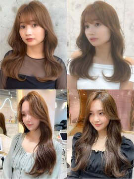 シーシンジュク 新宿南口(Sea shinjuku) 韓国風前髪×レイヤーカット【新宿/前髪/レイヤーカット】