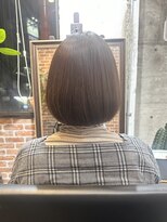 ヴィップルーム(viproom) 黒髪/グレーベージュ/レイヤーロング/前髪パーマ