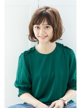 美容室 コッカ(cocca) シアーブラウンボブ
