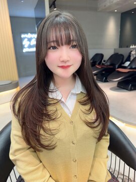 ロンドミラー 博多店(Lond Mirror) メルティカラー/フェニミンロング/似合わせカット/博多