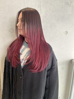 リック(Ric by KENJE)&nbsp;グラデーション　チェリーレッド