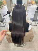 自然に見えるストレート