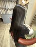 髪質改善ストレート　￥25000