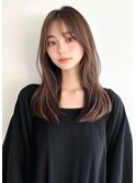 【ロングヘア　前髪あり　韓国ヘア　#2】#渋谷駅#韓国#髪質改善
