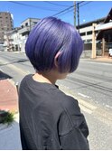 バイオレットダブルカラーインナーカラーケアブリーチ