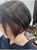 ショート×イヤリングカラー