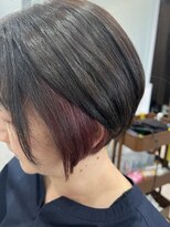 スタジオヒープ 辻堂(studio HEAP)&nbsp;ショート×イヤリングカラー