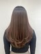 ヘアーデザイン アブー(hair design A BOO)の写真/【髪質改善】《コスメクリーム》でクセを整えながら艶のある仕上がりに！うねりも自然なストレートヘアへ♪